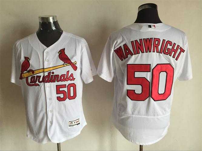 St.Louis Cardinals #50 Adam Wainwright White 2016 Flexbase Collection Stitched Baseball Jersey,We sell and wholesale St.Louis Cardinals #50 Adam Wainwright White 2016 Flexbase Collection Stitched Baseball Jersey on line form chian!